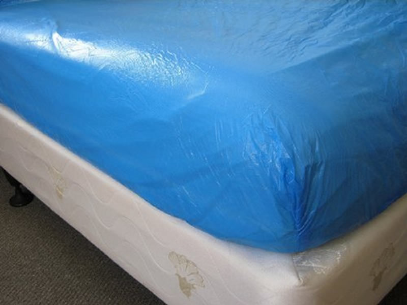 full mattress plastic fitted sheet
